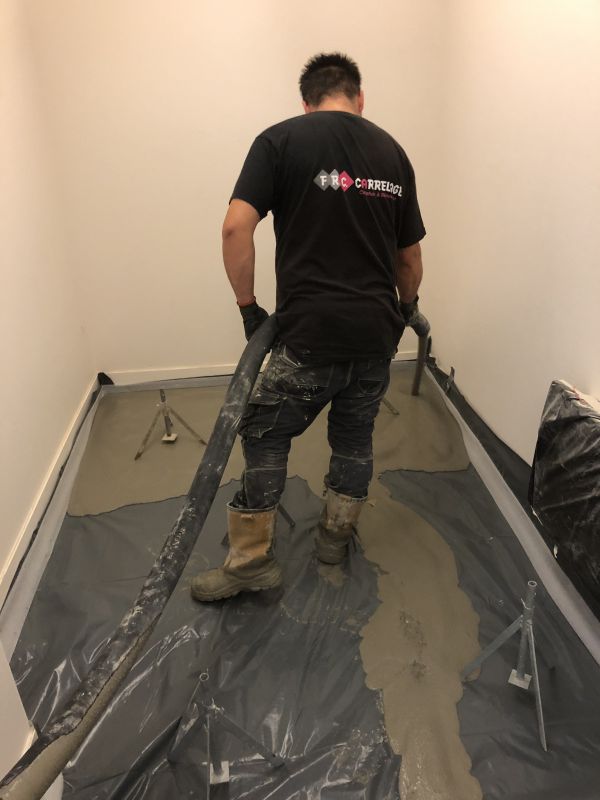 Frc Carrelage Carreleur Vern Sur Seiche Chape Liquide 2